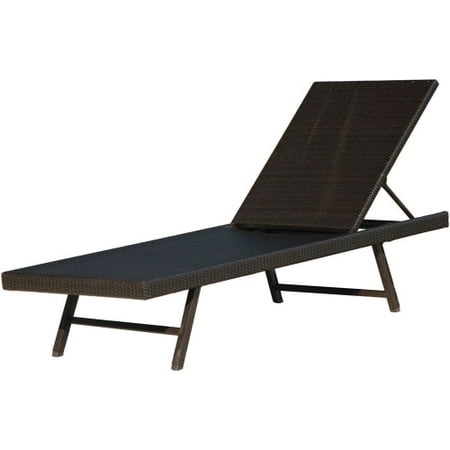 Hanover ORLEANSCHAISE Orleans 78 Inch Long Steel Framed Resin Wicker Outdoor Cha