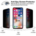 thumbnail image 3 of EXGREEM 6.5" Screen Film Protector with Tempered Glass, for iPhone 11/XR, (2 Pack), 3 of 4