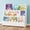 White, variant on SpaceAid 3 Tier Wood Scalloped Bookshelf, Montessori Bookcase for Toddlers, Natural
