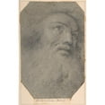 thumbnail image 3 of Bartolomeo Schedoni 17x24 Black Modern Framed Museum Art Print Titled - Head of a Bearded Man, Looking Up to the Right (ca. 1595-1615), 3 of 5
