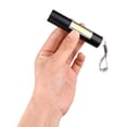 thumbnail image 2 of Pvdgvd Cob Flashlight Zoom Lighting Flashlight New Handheld Mini Flashlight Metal Free Size Black, 2 of 4