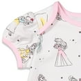 thumbnail image 5 of Disney Princess Snow White Belle Cinderella Infant Baby Girls 3 Pack Bodysuits Newborn to Infant, 5 of 5