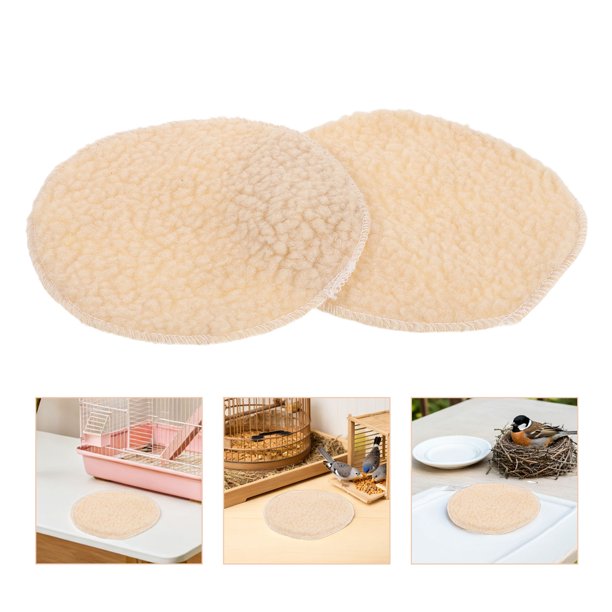 BRIGHTFUFU 10Ud Cojines Para Nido De Loros En Color Marrón Para Camas De Cría Y Reproducción