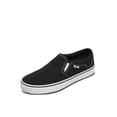 thumbnail image 1 of Zapato Vans Asher Slip-On para hombre, color negro/blanco, talla 10.5, 1 of 3