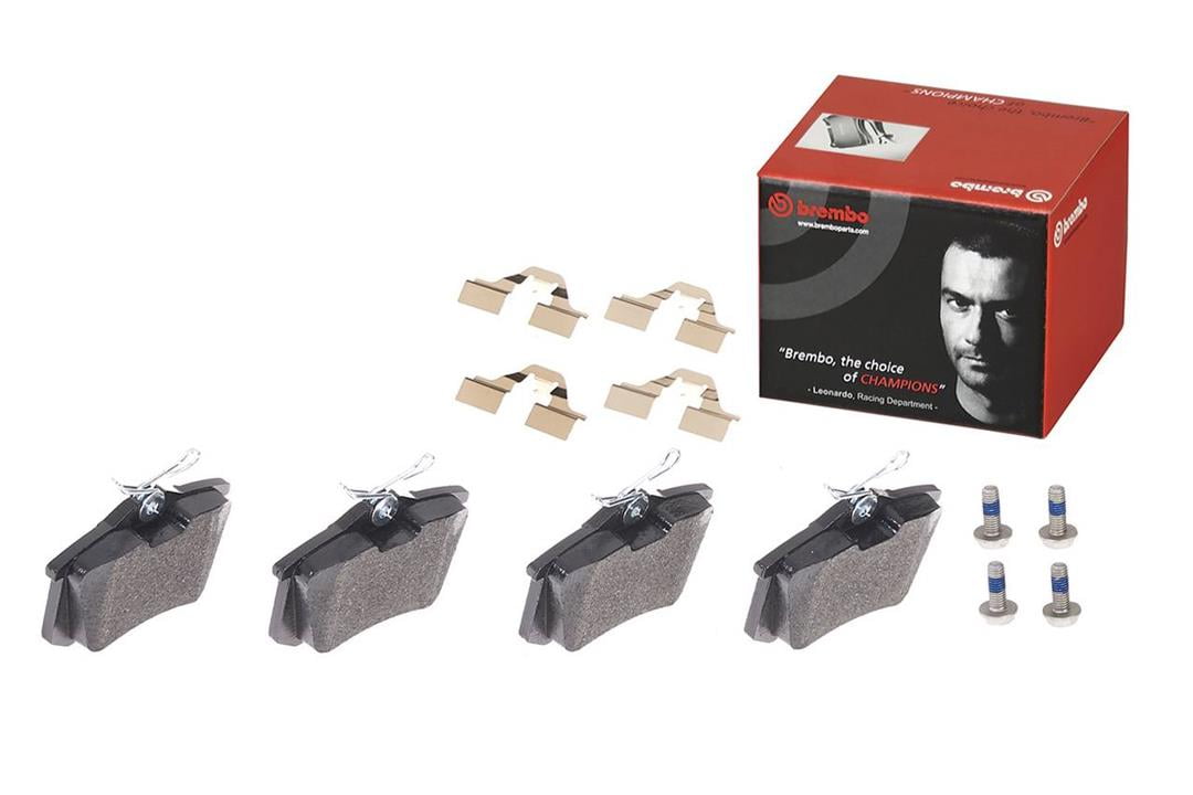 Brembo P85020 Premium Low-Met OE Equivalent Pad