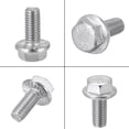 thumbnail image 5 of M8x20mm Hex Flange Bolts 304 Stainless Steel Polishing 5 Pack, 5 of 5