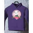 thumbnail image 3 of A Panda With Flowers Hoodie Toddler -Image by Shutterstock,  4 Toddler, 3 of 4