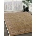 thumbnail image 2 of Ahgly Company Indoor Rectangle Mid-Century Modern Light Brown Oriental Area Rugs, 8' x 10', 2 of 6