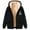 Black, variant on SELONE Womens Zip up Sweatshirt Active Christmas Tree Fleece Jacket Zipper Long Sleeve Hoodies with Pocket Cute Tops