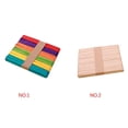 thumbnail image 3 of Ounissouiy 50PCS Café Té Agitadores Mezcladores Manualidades Pegar / Paleta Pop Juegos de servir café y té Vistoso, 3 of 5