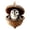 D, variant on Forest Animal Acorn Ornaments 2026, Sleeping Owl in Acorn Shell Ornament 2026 – 3D Resin Hanging Decor for Christmas Tree, Woodland Wildlife Gift