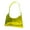 Yellow, variant on Shoulder Bag Transparent Large Capacity PVC Multipurpose Korean Style Jelly Handbag Birthday Gift