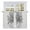 Gray, variant on Eucalyptus Grey Tier Curtains, Vintage Bottle Succulents Flower Stripes Light Filtering Kitchen Curtains, 2Pcs Rod Pocket Half Window Treatments Panels for Sink Cafe Cabinet Basement 27.5x45 Inches