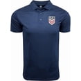 thumbnail image 2 of Icon Sports U.S. Soccer Navy Polo Shirt, 100% Polyester, YS-XL, 1-Pack, 2 of 6