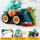 thumbnail image 3 of DIY Unpack Dinosaur Construction Truck Car Toy, STEM Montessori Dinosaur Construction Excavator Vehicle Playset, el mejor juguete de regalo para niños 3 4 5 6 7 8th Birthday WD.WDQZL Hogar, 3 of 5