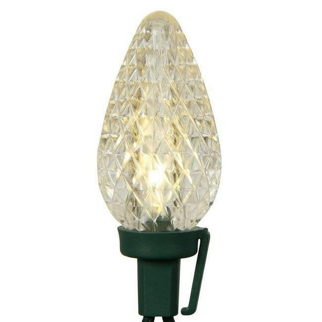Vickerman X8GC921CSA Réflecteur LED Fil Vert 8 Po. S 16 Pieds Ensemble de Lumières avec Lumières Blanc Chaud