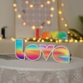 thumbnail image 3 of Night Light Mesa Decoración Luces Carta Love Night Luces Para Fiesta Dormitorio Comedor Kearding HA044807-03, 3 of 6
