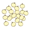 thumbnail image 4 of Bandejas Colgantes Vintage de 20 Piezas - Colgantes en Configuración de Cabujón para de Fabricación dorado, 14mm Sunnimix Joyas de cabujón en blanco, 4 of 8