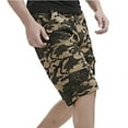thumbnail image 2 of IROINNID Savings Cargo Shorts for Men Summer Outdoors Multi-pocket Camouflage Sport Shorts Pants,Khaki, 2 of 6