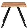 thumbnail image 3 of Rustic Industrial Solid Wood Accent Table in Natural, 3 of 7