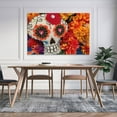 thumbnail image 5 of Mexican Day of The Dead Canvas Art Poster And Wall Art Picture Print Modern Family Bedroom Decor Posters,Unframe-style,08x12inch(20x30cm), 5 of 8