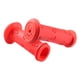 thumbnail image 1 of Puños de goma Zulema para manillar de bicicleta 22mm agarre antideslizante cortos suaves rojo, 1 of 8