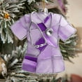 thumbnail image 3 of Eoozwa Christmas Nurse Acrylic Ornament 3.15" Festive Healthcare Appreciation Gift Durable Holiday Tree Decoration for Medical Professionals and Nursing Staff, 3 of 6