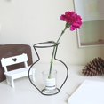 thumbnail image 2 of Ramiter Creative Desktop Vase Iron Bracket Flower Arrangement Iron Flower Stand Ornament, 2 of 4