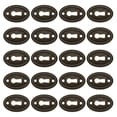thumbnail image 1 of 20pcs Oval Decorative Keyhole Cover Keyhole Escutcheon Plate for Dresser Drawer, 1 of 7