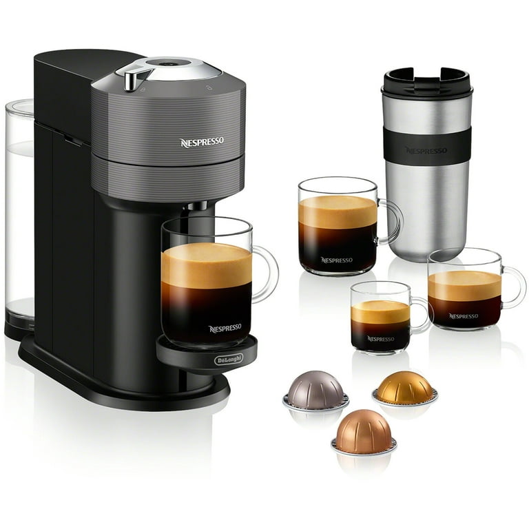 Nespresso Vertuo Next Premium Coffee and Espresso Maker in Gray