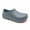 Gray, variant on Professional Non-Slip Work Shoes for Men Women - Waterproof & Oil-Resistant Chef Clogs with Massage Insole, Slip-On Nursing Kitchen Footwear for Hospital, Restaurant & Garden