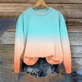 thumbnail image 4 of Bnwani Toddler Boys Sweatshirt Long Sleeve Sports Sweatshirt Cute Gradient Printed Pullover, 4 of 8