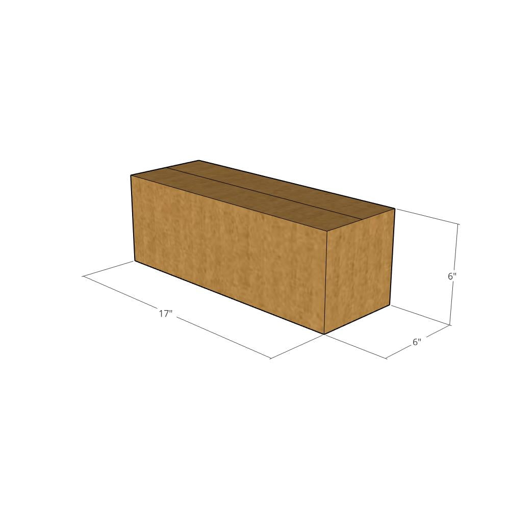 Choose Quantity 17x6x6 White Corrugated Mailers Shipping Box Pack 