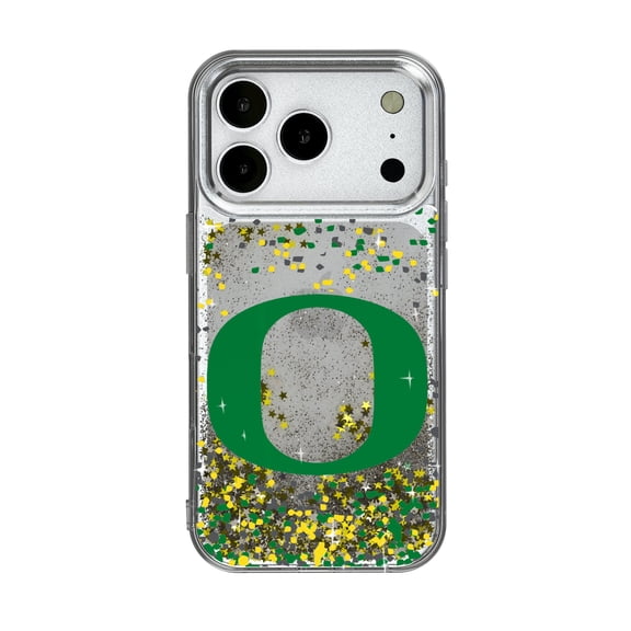 Oregon Ducks iPhone Glitter Confetti Design Case