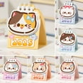 thumbnail image 4 of sunsanly 2025 Desk Calendar Mini Standing Monthly Calendar with Cartoon Cat Patterns 2025 Small Desk Calendar for Home Office School, 4 of 8