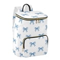 thumbnail image 5 of ALAZA Bows Blue Travel Backpack Laptop Bag Large Capacity Daypack, 5 of 7