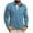 Blue #A, variant on Men's Long Sleeve Golf Shirt Buttons Lapel Collared Dressy Tops Moisture Wicking Athletic Casual Travel Blouse (L, Navy)