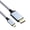Grey-2m, variant on USB C to DisplayPort 1.4 Extension Cable Male to Male 1.4 Cord Support 8K@60Hz Unidirectional Monitor Video Converter for Desktop
