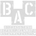 thumbnail image 1 of 1 Ensemble de Pochoirs à Lettres Multifonction Réutilisables pour la Maison, 1 of 5