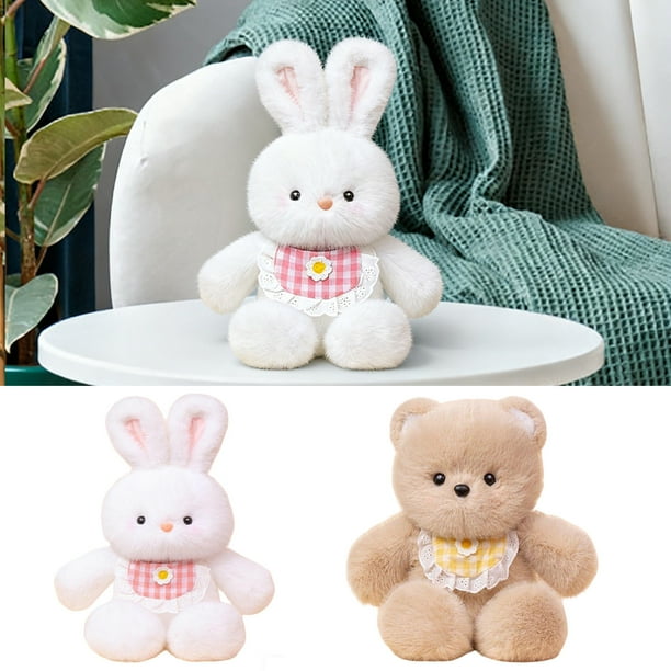Almohada de peluche Running Bear – Compañero de peluche ultra suave para todas las edades, confort acogedor antes de dormir, peluche abrazable, regalo perfecto de cumpleaños 1 PC