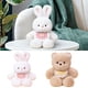 thumbnail image 1 of Almohada de peluche Running Bear – Compañero de peluche ultra suave para todas las edades, confort acogedor antes de dormir, peluche abrazable, regalo perfecto de cumpleaños 1 PC, 1 of 6