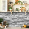 Peel and stick backsplash tile, 4" x 8" PVC selfadhesive matte brick