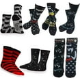 thumbnail image 7 of Emily the Strange Halloween Crew Socks - 6 Pack for Kids & Women Size 9-11 Novelty Socks, 7 of 7