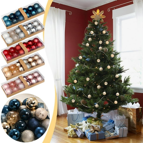 Colgantes Decorativos de Navidad Ganfancp 60Mm Set de 12 Piezas