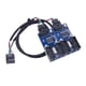 thumbnail image 4 of Puerto de interfaz de cabecera USB de 9 pines perfecl convertidor de Cable divisor de ventilador a 4 cables, 4 of 8