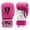 Hot Pink/White, variant on TITLE Boxing Pro Style Leather Training Boxing Gloves 3.0, 12 oz, Black/White