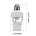 thumbnail image 6 of LNGOOR 220V 360 Degrees Infrared PIR Induction Motion Sensor IR Human Infrared Detector E27 Plug Lamp Holder for Indoor/Outdoor Yard Porch Patio Garage Garden, 6 of 6