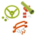 thumbnail image 3 of Equipo de juegos para niños Hugo accesorios de columpios telescopio pirata piezas de barco pirata Verde Rueda de juegos, 3 of 10