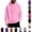 Pink, variant on Venzia Men Oversized Hoodie Pullover Sweatshirt Long Sleeve Hooded Top with Kangaroo Pocket Casual Autumn Winter Wear,XXL