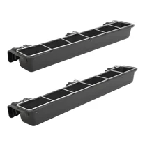 Kojem Livestock Feeder for ATV/UTV Black Plastic and Steel Assembly